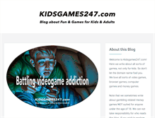 Tablet Screenshot of kidsgames247.com